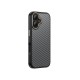 Apple iPhone 16 Plus Kılıf M-safe Şarj Özellikli Karbon Fiber Görünümlü Zore Antina Kapak Apple iPhone 16 Plus Kılıf M-safe Şarj Özellikli Karbon Fiber Görünümlü Zore Antina Kapak