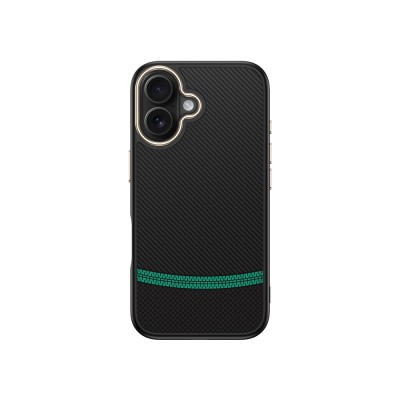 Bal-z Apple iPhone 16 Plus Kılıf M-safe Şarj Özellikli Karbon Fiber Görünümlü Zore Antina Kapak