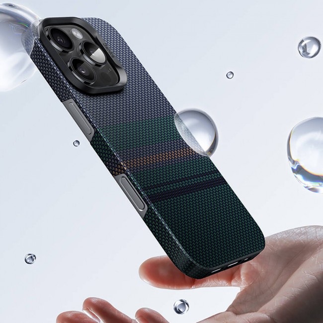 Apple iPhone 16 Plus Kılıf Magsafe Şarj Özellikli Karbon Fiber Tasarımlı Benks Aurora ArmorAir Kevlar Kapak Apple iPhone 16 Plus Kılıf Magsafe Şarj Özellikli Karbon Fiber Tasarımlı Benks Aurora ArmorAir Kevlar Kapak