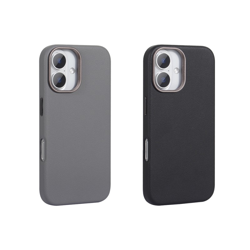 Bal-z Apple iPhone 16 Plus Kılıf M-safe Şarj Özellikli PU Deri Zore Adora Kapak