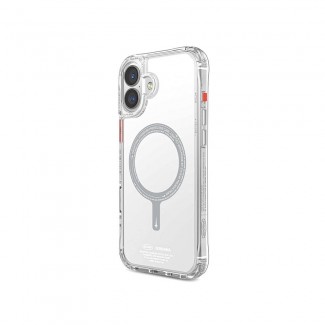Apple iPhone 16 Plus Kılıf M-safe Şarj Özellikli Şeffaf Airbag Tasarımlı Skinarma Saido Kapak Apple iPhone 16 Plus Kılıf M-safe Şarj Özellikli Şeffaf Airbag Tasarımlı Skinarma Saido Kapak