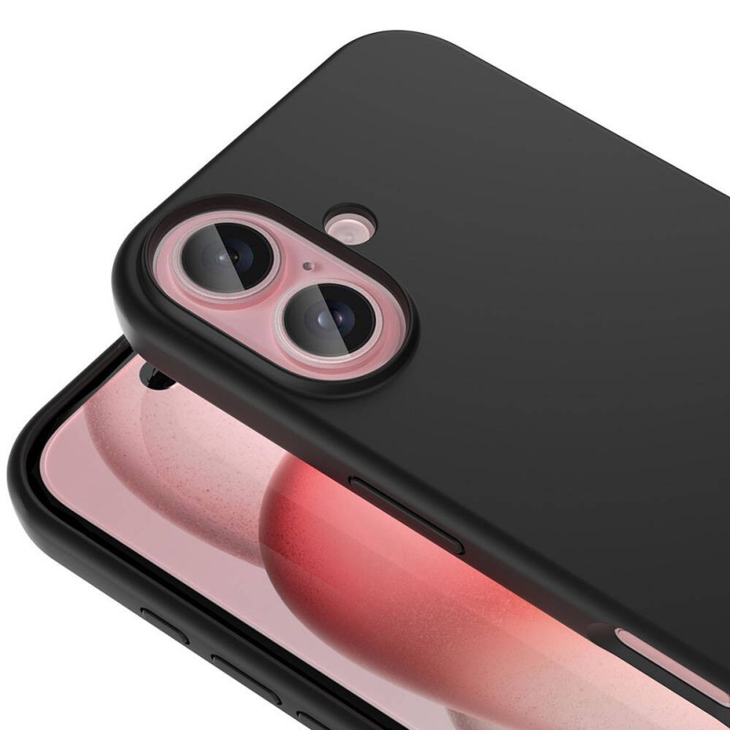 Bal-z Apple iPhone 16 Plus Kılıf M-safe Şarj Özellikli Sıvı Teknolojili Silinebilir Sert Zore Kivi Kapak