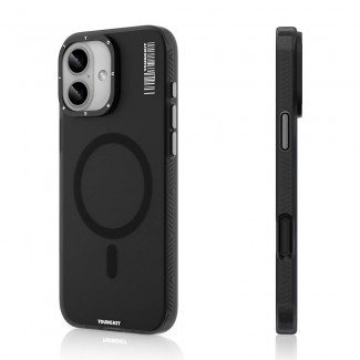 Apple iPhone 16 Plus Kılıf M-safe Şarj Özellikli Youngkit Hidden Sand Serisi Kapak Apple iPhone 16 Plus Kılıf M-safe Şarj Özellikli Youngkit Hidden Sand Serisi Kapak