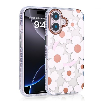 Bal-z Apple iPhone 16 Plus Kılıf M-safe Şarj Özellikli Zore Papat Kapak