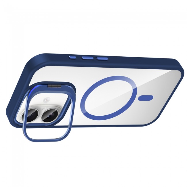 Apple iPhone 16 Plus Kılıf Standlı ve Kamera Lens Hediyeli M-Safe Şarj Özellikli Zore Etro Kapak Apple iPhone 16 Plus Kılıf Standlı ve Kamera Lens Hediyeli M-Safe Şarj Özellikli Zore Etro Kapak