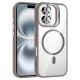 Apple iPhone 16 Plus Kılıf Standlı ve Kamera Lens Hediyeli M-Safe Şarj Özellikli Zore Etro Kapak Apple iPhone 16 Plus Kılıf Standlı ve Kamera Lens Hediyeli M-Safe Şarj Özellikli Zore Etro Kapak