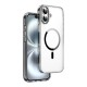 Apple iPhone 16 Plus Kılıf Wiwu MCC-101 iShield Pro Serisi Magsafe Şarj Özellikli Crystal Sert PC Kapak Apple iPhone 16 Plus Kılıf Wiwu MCC-101 iShield Pro Serisi Magsafe Şarj Özellikli Crystal Sert PC Kapak