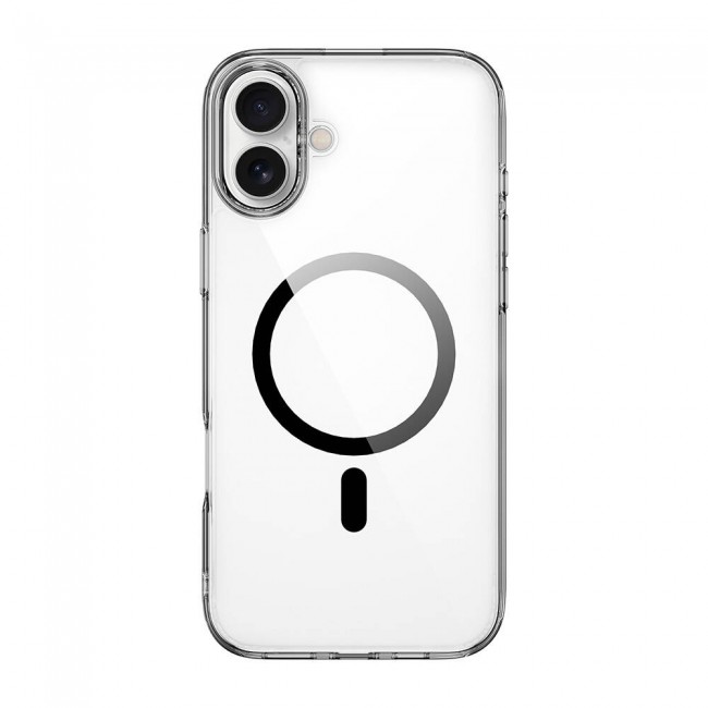 Apple iPhone 16 Plus Kılıf Wiwu MCC-101 iShield Pro Serisi Magsafe Şarj Özellikli Crystal Sert PC Kapak Apple iPhone 16 Plus Kılıf Wiwu MCC-101 iShield Pro Serisi Magsafe Şarj Özellikli Crystal Sert PC Kapak