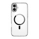 Apple iPhone 16 Plus Kılıf Wiwu MCC-101 iShield Pro Serisi Magsafe Şarj Özellikli Crystal Sert PC Kapak Apple iPhone 16 Plus Kılıf Wiwu MCC-101 iShield Pro Serisi Magsafe Şarj Özellikli Crystal Sert PC Kapak