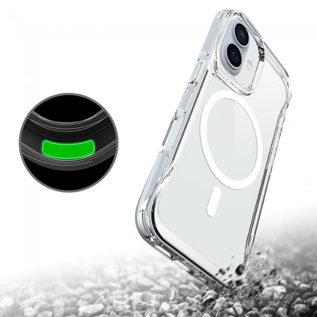 Apple iPhone 16 Plus Kılıf Zore Magsafe Şarj Özellikli T-Max Magsafe Kapak