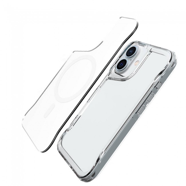 Apple iPhone 16 Plus Kılıf Zore Magsafe Şarj Özellikli T-Max Magsafe Kapak