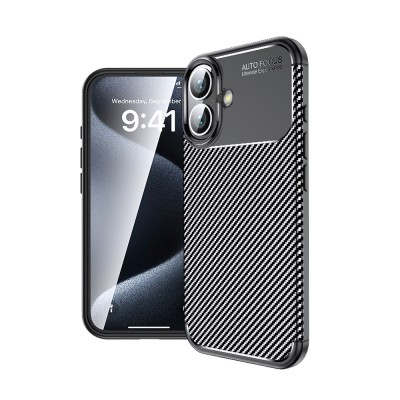 Bal-z Apple iPhone 16 Plus Kılıf Zore Negro Silikon Kapak