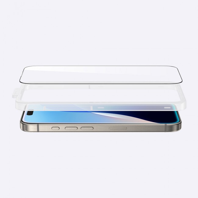 Apple iPhone 16 Pro Amazingthing Radix Parmak İzi Bırakmayan Temperli Cam Ekran Koruyucu