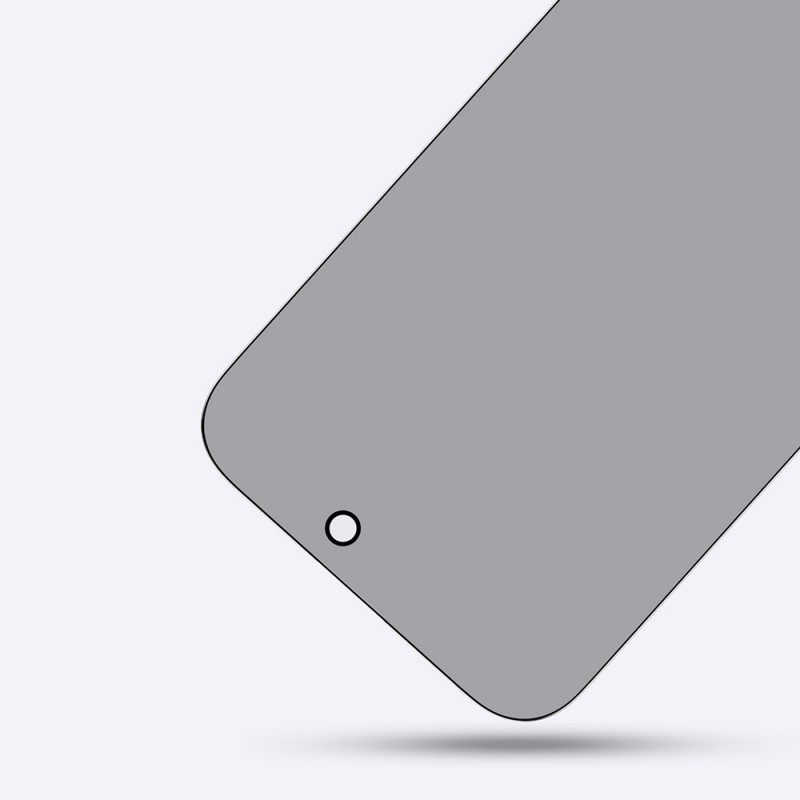 Bal-z Apple iPhone 16 Pro Amazingthing Radix Privacy Parmak İzi Bırakmayan Temperli Cam Ekran Koruyucu