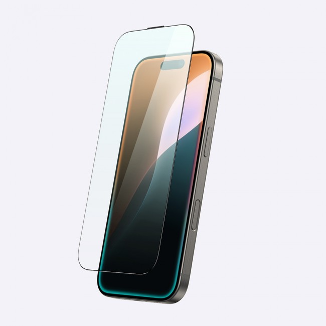 Apple iPhone 16 Pro Amazingthing Titan Max Parmak İzi Bırakmayan Temperli Cam Ekran Koruyucu