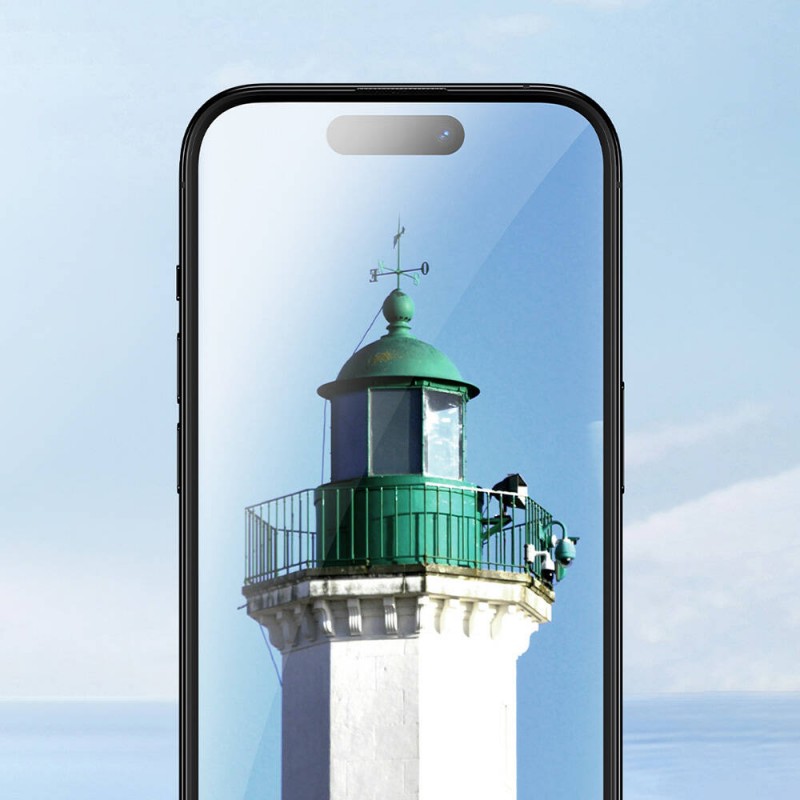 Bal-z Apple iPhone 16 Pro Benks Ultra Shield 0.3mm Ekran Koruyucu + Kolay Uygulama Aparatlı