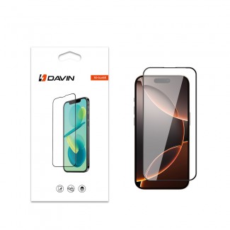 Apple iPhone 16 Pro Davin 5D Cam Ekran Koruyucu Apple iPhone 16 Pro Davin 5D Cam Ekran Koruyucu