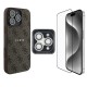 Apple iPhone 16 Pro Guess Orjinal Lisanslı Kılıf + Ekran Koruyucu + Lens Koruyucu 3in1 Aksesuar Seti Apple iPhone 16 Pro Guess Orjinal Lisanslı Kılıf + Ekran Koruyucu + Lens Koruyucu 3in1 Aksesuar Seti