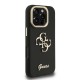 Apple iPhone 16 Pro Kılıf Guess Orjinal Lisanslı Grained Yazı Logolu Kamera Standlı Kapak Apple iPhone 16 Pro Kılıf Guess Orjinal Lisanslı Grained Yazı Logolu Kamera Standlı Kapak