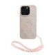 Apple iPhone 16 Pro Kılıf Guess Orjinal Lisanslı M-safe Şarj Özellikli PU Deri Bilek Askı İpli Yazı Logolu Kapak Apple iPhone 16 Pro Kılıf Guess Orjinal Lisanslı M-safe Şarj Özellikli PU Deri Bilek Askı İpli Yazı Logolu Kapak