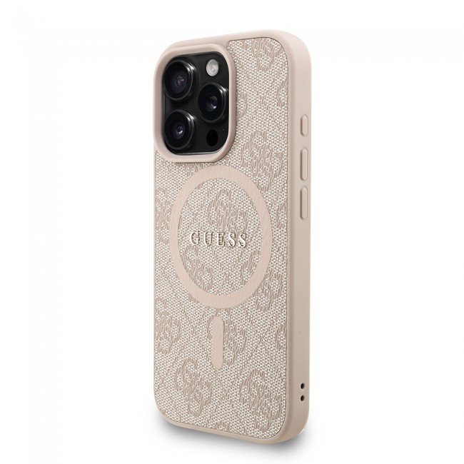 Apple iPhone 16 Pro Kılıf Guess Orjinal Lisanslı M-safe Şarj Özellikli PU Deri Bilek Askı İpli Yazı Logolu Kapak Apple iPhone 16 Pro Kılıf Guess Orjinal Lisanslı M-safe Şarj Özellikli PU Deri Bilek Askı İpli Yazı Logolu Kapak