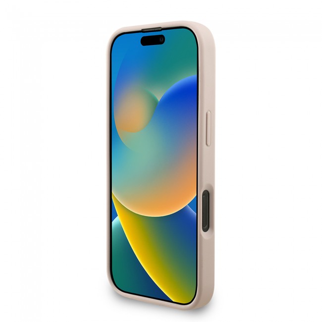 Apple iPhone 16 Pro Kılıf Guess Orjinal Lisanslı M-safe Şarj Özellikli PU Deri Bilek Askı İpli Yazı Logolu Kapak Apple iPhone 16 Pro Kılıf Guess Orjinal Lisanslı M-safe Şarj Özellikli PU Deri Bilek Askı İpli Yazı Logolu Kapak