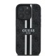 Apple iPhone 16 Pro Kılıf Guess Orjinal Lisanslı Magsafe Şarj Özellikli 4G Şerit Tasarımlı Printed Kapak Apple iPhone 16 Pro Kılıf Guess Orjinal Lisanslı Magsafe Şarj Özellikli 4G Şerit Tasarımlı Printed Kapak