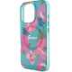 Apple iPhone 16 Pro Kılıf Guess Orjinal Lisanslı Magsafe Şarj Özellikli Flower Tone On Tone Ring Kapak
