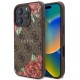 Apple iPhone 16 Pro Kılıf Guess Orjinal Lisanslı Magsafe Şarj Özellikli Gül Baskılı 4G Desenli Yazı Logolu Kapak Apple iPhone 16 Pro Kılıf Guess Orjinal Lisanslı Magsafe Şarj Özellikli Gül Baskılı 4G Desenli Yazı Logolu Kapak