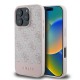 Apple iPhone 16 Pro Kılıf Guess Orjinal Lisanslı Magsafe Şarj Özellikli PU Deri Şerit Logo Dizaynlı Kapak Apple iPhone 16 Pro Kılıf Guess Orjinal Lisanslı Magsafe Şarj Özellikli PU Deri Şerit Logo Dizaynlı Kapak