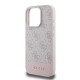 Apple iPhone 16 Pro Kılıf Guess Orjinal Lisanslı Magsafe Şarj Özellikli PU Deri Şerit Logo Dizaynlı Kapak Apple iPhone 16 Pro Kılıf Guess Orjinal Lisanslı Magsafe Şarj Özellikli PU Deri Şerit Logo Dizaynlı Kapak