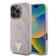 Apple iPhone 16 Pro Kılıf Guess Orjinal Lisanslı Magsafe Şarj Özellikli PU Üçgen Logo 4G Desenli Kapak Apple iPhone 16 Pro Kılıf Guess Orjinal Lisanslı Magsafe Şarj Özellikli PU Üçgen Logo 4G Desenli Kapak