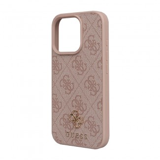 Apple iPhone 16 Pro Kılıf Guess Orjinal Lisanslı M-safe Şarj Özellikli Small 4G Classic Kapak Apple iPhone 16 Pro Kılıf Guess Orjinal Lisanslı M-safe Şarj Özellikli Small 4G Classic Kapak