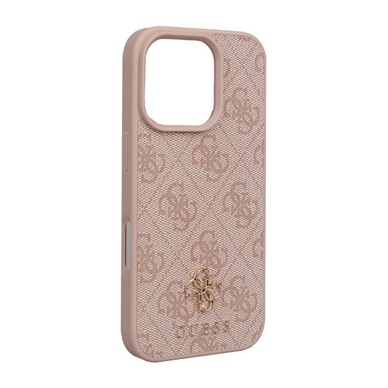 Bal-z Apple iPhone 16 Pro Kılıf Guess Orjinal Lisanslı M-safe Şarj Özellikli Small 4G Classic Kapak