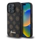 Apple iPhone 16 Pro Kılıf Guess Orjinal Lisanslı Magsafe Şarj Özellikli Yazı Logolu Peony Kapak Apple iPhone 16 Pro Kılıf Guess Orjinal Lisanslı Magsafe Şarj Özellikli Yazı Logolu Peony Kapak