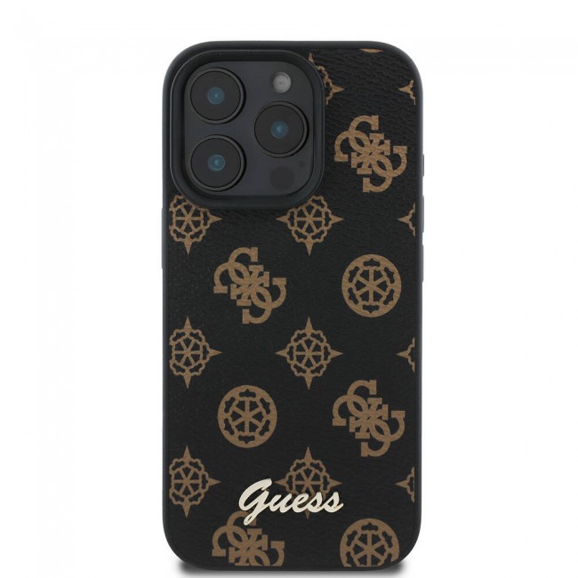 Apple iPhone 16 Pro Kılıf Guess Orjinal Lisanslı Magsafe Şarj Özellikli Yazı Logolu Peony Kapak Apple iPhone 16 Pro Kılıf Guess Orjinal Lisanslı Magsafe Şarj Özellikli Yazı Logolu Peony Kapak
