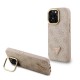Apple iPhone 16 Pro Kılıf Guess Orjinal Lisanslı PU Deri Taşlı Üçgen Logo 4G Desenli Kamera Standlı Kapak Apple iPhone 16 Pro Kılıf Guess Orjinal Lisanslı PU Deri Taşlı Üçgen Logo 4G Desenli Kamera Standlı Kapak