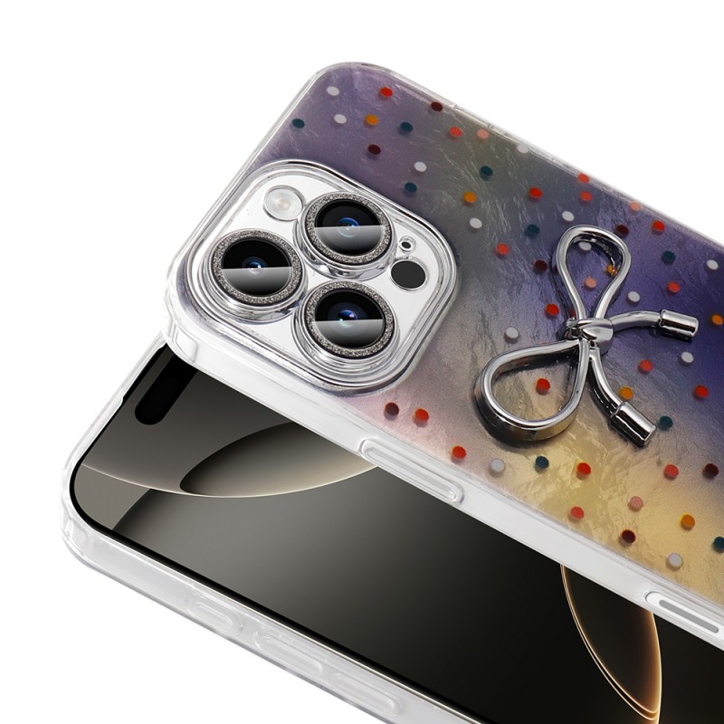 Bal-z Apple iPhone 16 Pro Kılıf Kamera Korumalı Figürlü Zore Ponti Silikon Kapak