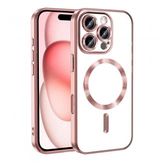 Apple iPhone 16 Pro Kılıf Kamera Korumalı M-safe Wireless Şarj Özellikli Zore Demre Kapak Apple iPhone 16 Pro Kılıf Kamera Korumalı M-safe Wireless Şarj Özellikli Zore Demre Kapak