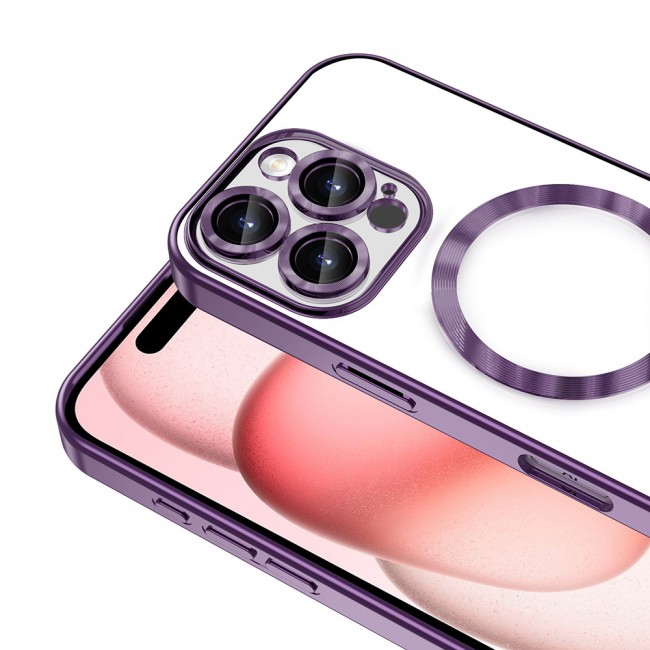 Apple iPhone 16 Pro Kılıf Kamera Korumalı Magsafe Wireless Şarj Özellikli Zore Demre Kapak Apple iPhone 16 Pro Kılıf Kamera Korumalı Magsafe Wireless Şarj Özellikli Zore Demre Kapak