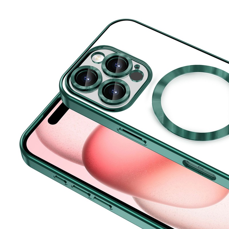 Bal-z Apple iPhone 16 Pro Kılıf Kamera Korumalı M-safe Wireless Şarj Özellikli Zore Demre Kapak