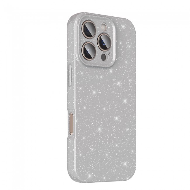 Apple iPhone 16 Pro Kılıf Kamera Korumalı Simli Lüks Zore Koton Kapak Apple iPhone 16 Pro Kılıf Kamera Korumalı Simli Lüks Zore Koton Kapak
