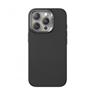 Apple iPhone 16 Pro Kılıf Karbon Fiber M-safe Şarj Özellikli Kamerra Kontrol Butonlu Benks Hybrid ArmorPro 600D Kevlar Kapak Apple iPhone 16 Pro Kılıf Karbon Fiber M-safe Şarj Özellikli Kamerra Kontrol Butonlu Benks Hybrid ArmorPro 600D Kevlar Kapak