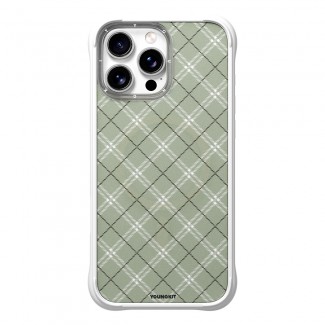 Apple iPhone 16 Pro Kılıf M-safe Şarj Özellikli Youngkit Argyle Serisi Kapak Apple iPhone 16 Pro Kılıf M-safe Şarj Özellikli Youngkit Argyle Serisi Kapak
