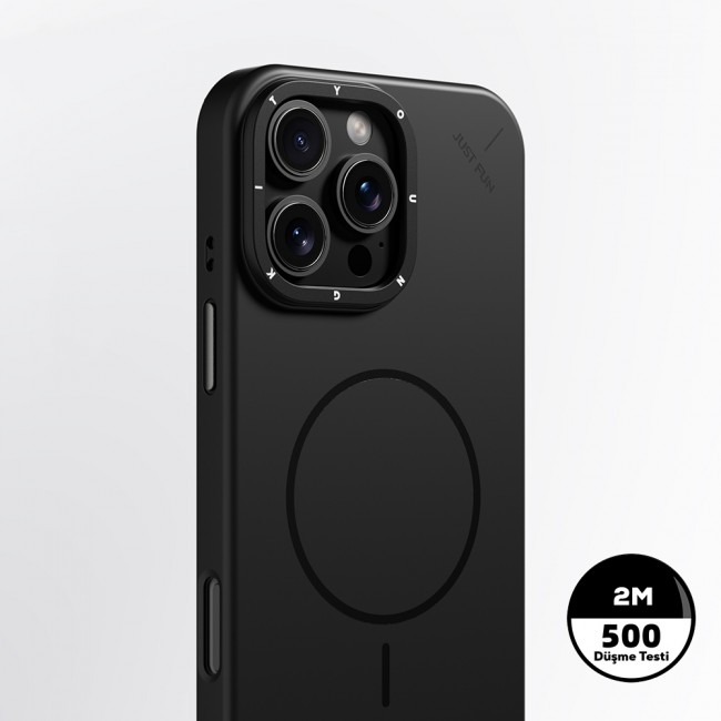Apple iPhone 16 Pro Kılıf M-safe Şarj Özellikli Youngkit Dynamag Serisi Kapak