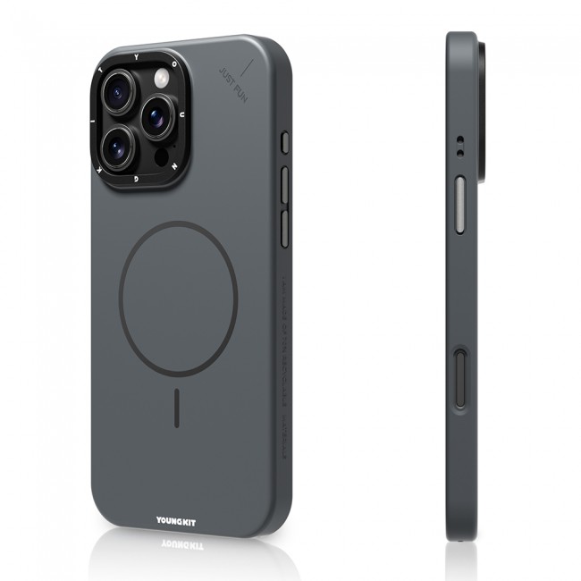 Apple iPhone 16 Pro Kılıf M-safe Şarj Özellikli Youngkit Dynamag Serisi Kapak