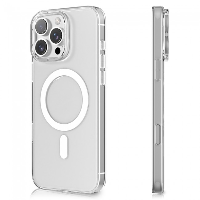 Apple iPhone 16 Pro Kılıf M-safe Şarj Özellikli Youngkit Ice Serisi Kapak Apple iPhone 16 Pro Kılıf M-safe Şarj Özellikli Youngkit Ice Serisi Kapak
