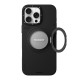 Apple iPhone 16 Pro Kılıf Magsafe Şarj Özellikli 360° Standlı Basit Mat Deri Desenli Youngkit Tech Leather Serisi Kapak Apple iPhone 16 Pro Kılıf Magsafe Şarj Özellikli 360° Standlı Basit Mat Deri Desenli Youngkit Tech Leather Serisi Kapak