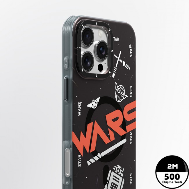 Apple iPhone 16 Pro Kılıf Magsafe Şarj Özellikli Airbagli Hologram Tasarımlı Youngkit Interstellar Serisi Kapak Apple iPhone 16 Pro Kılıf Magsafe Şarj Özellikli Airbagli Hologram Tasarımlı Youngkit Interstellar Serisi Kapak