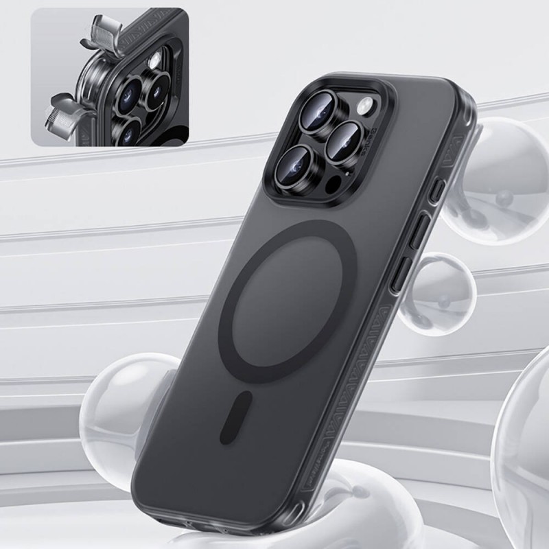 Bal-z Apple iPhone 16 Pro Kılıf M-safe Şarj Özellikli Benks Lucid Armor Kapak